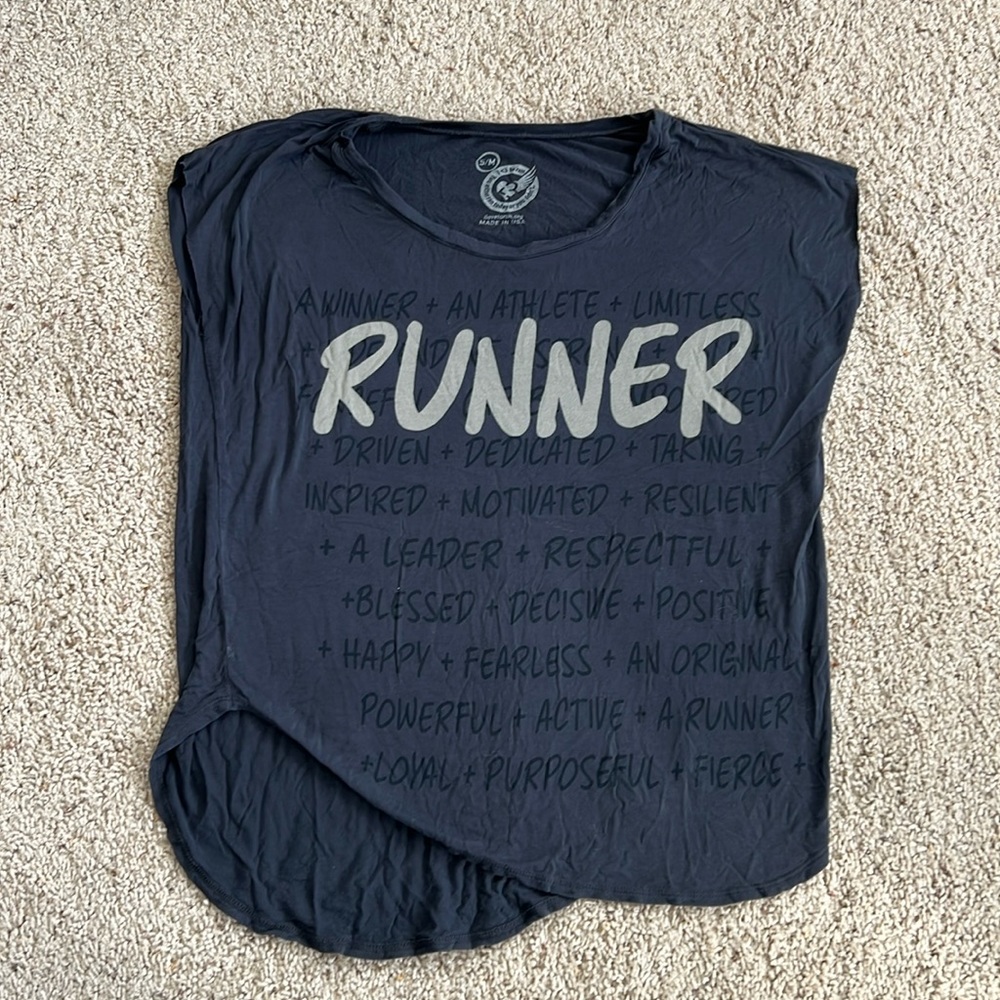 Runner t shirt
